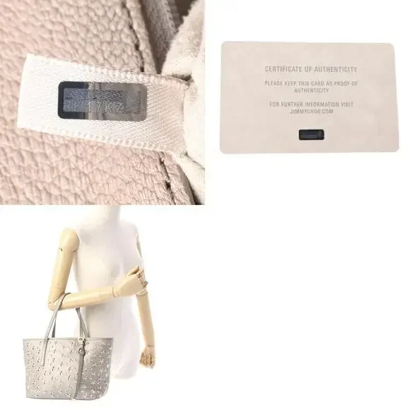 Jimmy Choo Star Studs Handbag Silver - #125540J23B - Picture 12 of 12